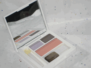 Clinique Colour Surge Eye Shadow in Blackberry Frost and Slate with Pink Blush