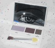 Clinique Colour Surge Eye Shadow Trio in Slate, Come Heather and Blackberry Frost
