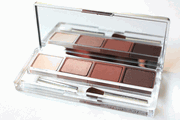 Clinique Colour Surge Eyeshadow Quad in Black Honey - Discontinued Color