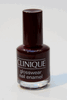Clinique Glosswear Nail Enamel in Black Honey Velvet  - travel size
