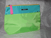 Clinique Green, Teal and Pink Cosmetic Bag 