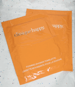 Clinique Happy Foaming Shower Towelettes - Lot of 5