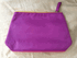 Clinique Hot Pink, Orange and Purple Cosmetic Bag 
