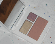 Clinique Blush in Mocha Pink and Colour Surge Eye Shadow Duo in Beach Plum Compact