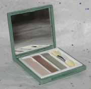 Clinique Pair of Shades and High Impact Shadow Trio in Ivory Bisque, Bronze Satin and Lemongrass - Discontinued Colors