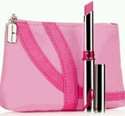 Clinique Pink with a Purpose Almost Lipstick in Pink Ribbon Honey and Makeup Bag Set - Limited Edition - NO BOX