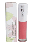 Clinique Pop Splash Lip Gloss + Hydration in Rosewater Pop - NIB - travel size