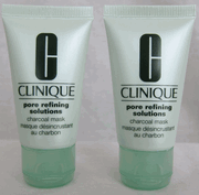 Clinique Pore Refining Solutions Charcoal Mask - Lot of 2 - 2 oz/60 ml Total