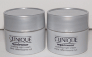 Clinique Repairwear Sculpting Night Cream - Lot of 2 - 1 oz/30 ml