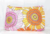 Clinique Retro Daisy Print Cosmetic Makeup Bag