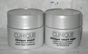 Clinique Smart Broad Spectrum SPF 15 and Smart Night Custom-Repair Moisturizer Set