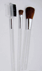 Clinique Three (3) Piece Full Size Brush Set  - Blush, Shadow, Brow