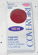 Cover Girl Magnetic Lip Color Pot in Classic Red