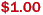 $1.00