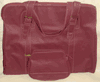 Estee Lauder Burgundy Tote and Smaller Makeup/Companion Bag