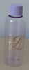 Estee Lauder Empty Clear Plastic Travel Bottle with Logo