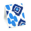 Estee Lauder Folding Mirror - Blue Batik Pattern