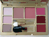 Estee Lauder Large Palette with Blush in True Sand and Nude Rose, Eyeshadows in Rose Confetti, Honey Drop, Cinnamon and Lipsticks in Pink Parfait, Autumn and Sugar Honey