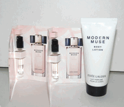 Estee Lauder Modern Muse Perfume Samples and Body Lotion Set