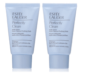 Estee Lauder Perfectly Clean Multi-Action Foam Cleanser/Purifying Mask - Lot of 2