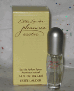 Estee Lauder Pleasures Exotic Perfume Spray Mini .14 oz/4 ml - Discontinued