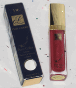 Estee Lauder Pure Color Crystal Gloss in Red Sparkle - Discontinued