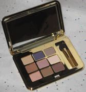 Estee Lauder Pure Color Eyeshadow 9 Color Limited Edition Compact - Sand Box, Amethyst, Mocha Cup, Copper Penny, Pale Moon, Rose Confetti, Honey Drop, Cinnamon and Smokey
