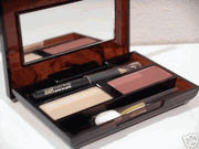 Estee Lauder Pure Color Eyeshadow Duo in Sand Box/Dusty Rose and Artist's Eye Pencil in Softsmudge Black - Discontinued Colors