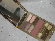Estee Lauder Signature Silky Blush in Rosewood and Signature and Pure Color Eye Shadow Palette in Plum Pop, Ivory Box, Mocha Duo and Ginger Duo - Discontinued Colors 