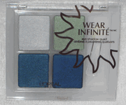 L'oreal Wear Infinite Eyeshadow Quad in Sea Splash