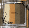 L'oreal Wear Infinite Pressed Eyeshadow Quad in Golden Khaki Seduction - Discontinued