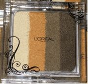 L'oreal Wear Infinite Pressed Eyeshadow Quad in Golden Khaki Seduction - Discontinued