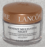 Lancome Bienfait Multi-Vital Night High Potency Night Moisturizing Cream 