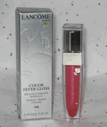 Lancome Color Fever Gloss Sensual Vibrant Lipshine in Red Hysteria - NIB 
