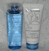 Lancome Creme Radiance Clarifying Cleanser and Tonique Radiance Clarifying Exfoliating Toner Set