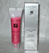 Lancome Juicy Tubes Pop Ultra Shiny Cooling Lip Gloss in Cool Fuchsia - NIB 