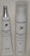 Lancome Resurface Renewing Peel and Comforting Cream Set