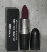 MAC Satin Lipstick in Rebel - NIB