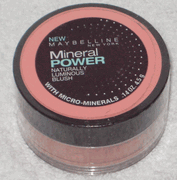 Maybelline Mineral Power Naturally Luminous Blush in True Peach