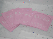 Ralph by Ralph Lauren Goodbye Dry Body Lotion with Shimmer Sample Packets - Lot of 5
