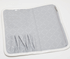Smashbox White w/ Pearl Finish Faux Leather Brush Roll/Makeup Bag