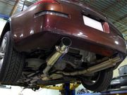 AAM Competition AAM35E-MFTD3-T 3" True Dual Exhaust System Nissan 350Z Titanium Tip