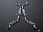 AAM Competition AAM37E-TD3 3" R-Line True Dual Exhaust Nissan 370Z