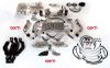 AAM Twin Turbocharger System - AAMC37T-TTK-R-O - Nissan 370z
