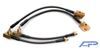 Agency Power AP-Z33B-405 Brembo Caliper Steel Braided Front Brake Line Nissan 350Z