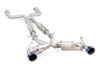 ARK SM0901-0209G GRIP True Dual Exhaust System Burnt Tip 09-ON Nissan 370Z