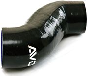 AVO avoS1B03G4PABLKJ Silicone Short MAF Turbo Inlet Black 05+ Subaru
