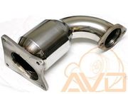 AVO avoS1B10M3LAMETT 3" Stainless Steel Downpipe w/ Cat 10 Subaru Legacy GT / Spec B MT