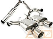 AVO avoS2A08M3HA001T 3" Stainless Steel Cat-Back Exhaust 08-10 Subaru Impreza WRX Sedan