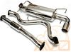 AVO avoS2C07G3HA003J 3" Stainless Steel Cat-Back Exhaust 08+ Subaru Impreza WRX